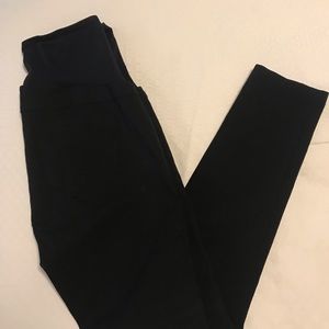 Black maternity pants